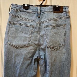 Size 28 Madewell curvy perfect vintage jean, worn 3 times